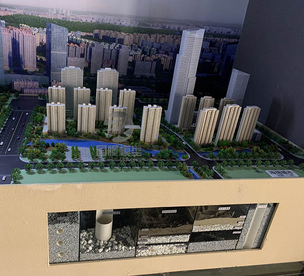宁阳县建筑模型